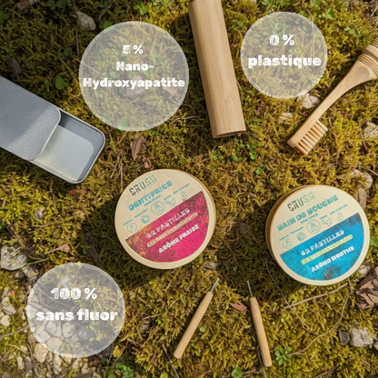 Kit DÉCOUVERTE – Hygiène Dentaire Zéro Plastique