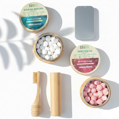 Kit DÉCOUVERTE – Hygiène Dentaire Zéro Plastique